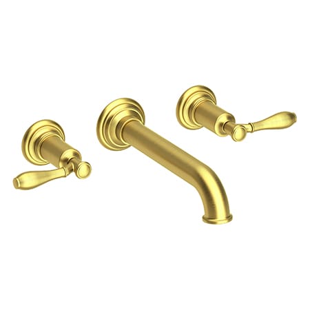 A large image of the Newport Brass 3-2551 Satin Brass (PVD)