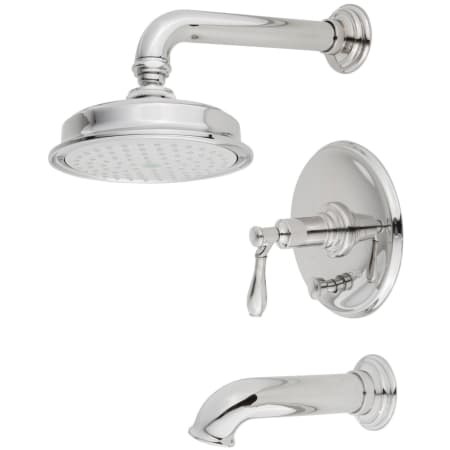 A large image of the Newport Brass 3-2552BP Polished Chrome