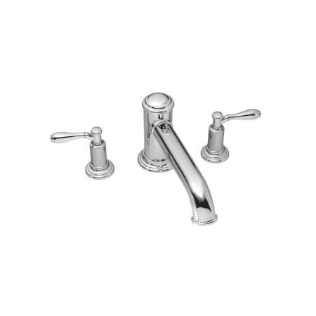 A large image of the Newport Brass 3-2556 Polished Nickel