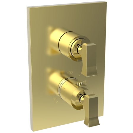 A large image of the Newport Brass 3-2573TS Polished Brass Uncoated (Living)