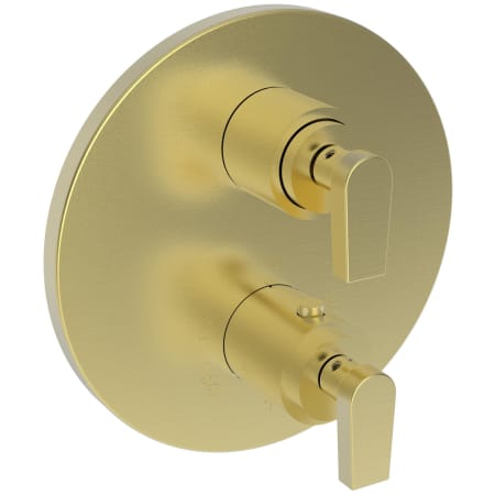 A large image of the Newport Brass 3-2973TR Satin Brass (PVD)