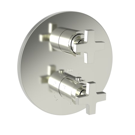 A large image of the Newport Brass 3-2983TR Polished Nickel (PVD)