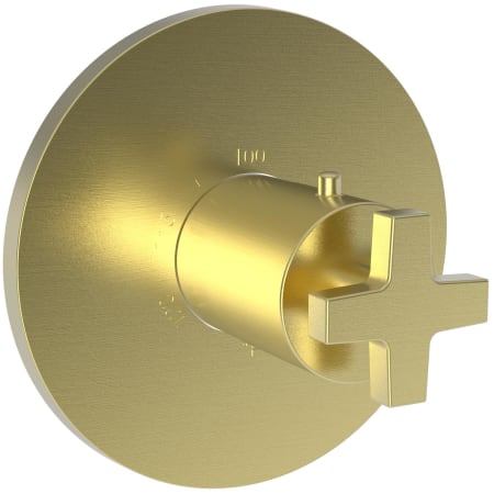 A large image of the Newport Brass 3-2984TR Satin Brass (PVD)