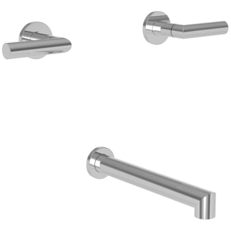 A large image of the Newport Brass 3-3125 Polished Chrome