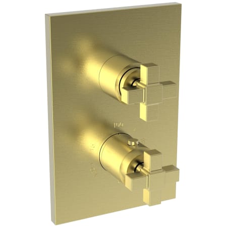 A large image of the Newport Brass 3-3153TS Satin Brass (PVD)