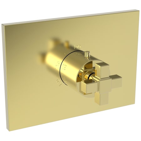 A large image of the Newport Brass 3-3154TS Polished Brass Uncoated (Living)
