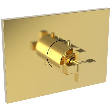 A large image of the Newport Brass 3-3154TS Polished Gold (PVD)