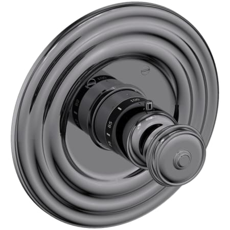 A large image of the Newport Brass 3-804TR Midnight Chrome