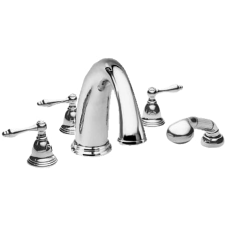 A large image of the Newport Brass 3-857C Polished Chrome