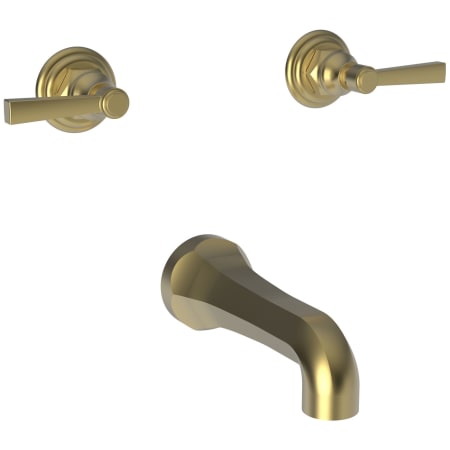 A large image of the Newport Brass 3-915 Satin Brass (PVD)