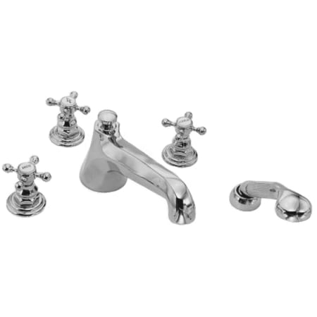 A large image of the Newport Brass 3-927 Polished Chrome