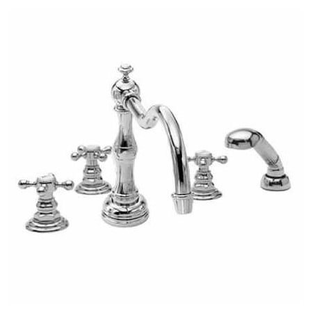 A large image of the Newport Brass 3-937 Polished Nickel