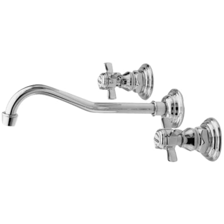 A large image of the Newport Brass 3-947 Polished Chrome