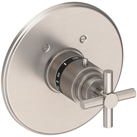 A large image of the Newport Brass 3-994TR Satin Nickel