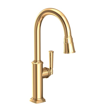 A large image of the Newport Brass 3160-5103 Polished Brass Uncoated (Living)