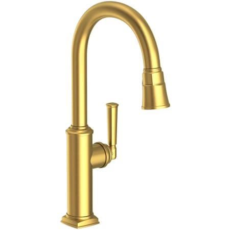 A large image of the Newport Brass 3160-5103 Satin Brass - PVD