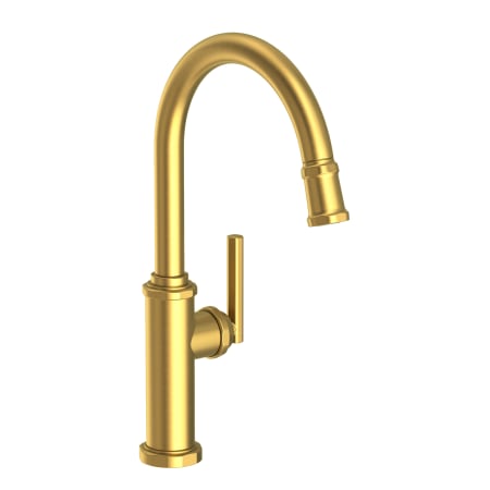 A large image of the Newport Brass 3190-5113 Satin Brass (PVD)