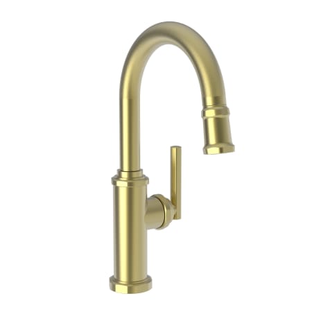 A large image of the Newport Brass 3190-5223 Satin Brass (PVD)