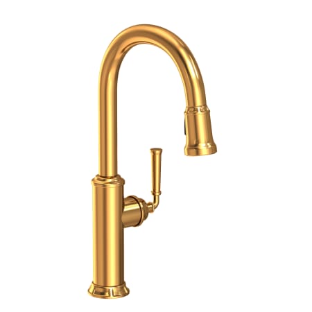 A large image of the Newport Brass 3210-5103 Aged Brass