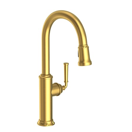 A large image of the Newport Brass 3210-5103 Satin Brass (PVD)