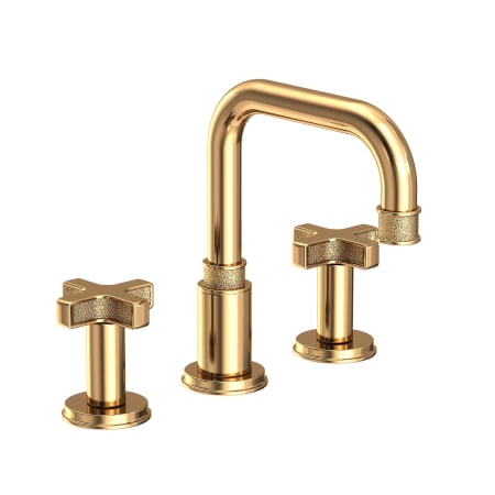 A large image of the Newport Brass 3280 Polished Brass Uncoated (Living)