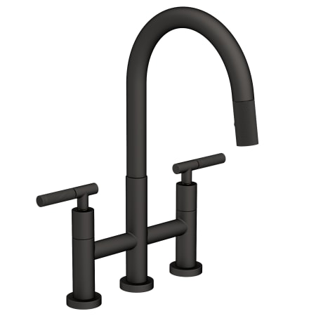 A large image of the Newport Brass 3290-5463 Flat Black