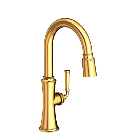 A large image of the Newport Brass 3310-5203 Polished Gold (PVD)