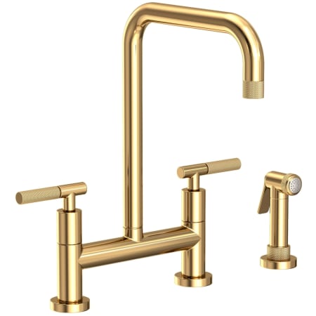 A large image of the Newport Brass 3360-5413 Polished Brass Uncoated (Living)