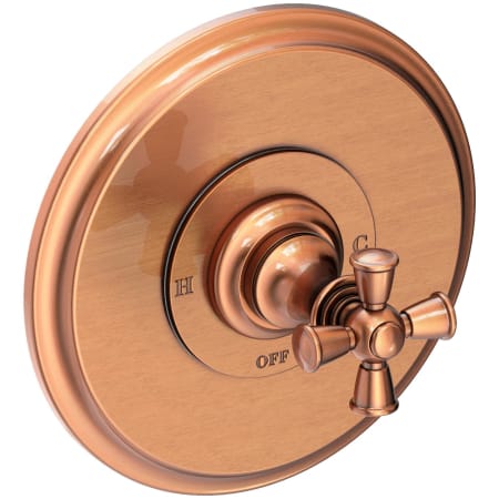 A large image of the Newport Brass 4-2444BP Antique Copper