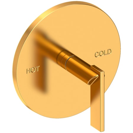 A large image of the Newport Brass 4-2494BP Aged Brass