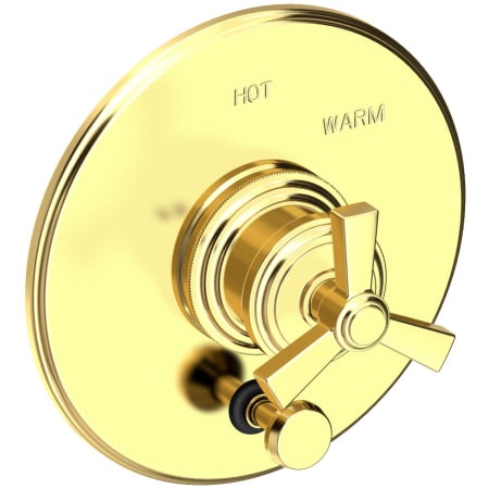 A large image of the Newport Brass 5-1602BP Polished Brass Uncoated (Living)