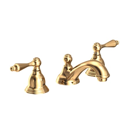 A large image of the Newport Brass 850 Polished Brass Uncoated (Living)