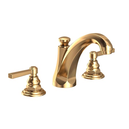 A large image of the Newport Brass 910C Polished Brass Uncoated (Living)