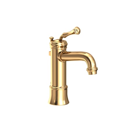 A large image of the Newport Brass 9203 Polished Brass Uncoated (Living)