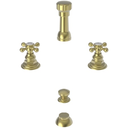 A large image of the Newport Brass 929 Satin Brass (PVD)