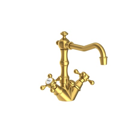 A large image of the Newport Brass 932 Satin Brass (PVD)