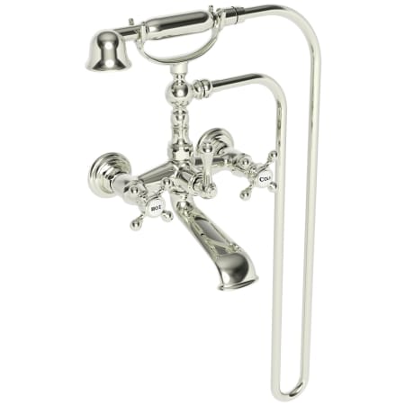 A large image of the Newport Brass 934 Polished Nickel