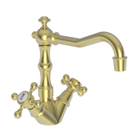 A large image of the Newport Brass 938 Satin Brass (PVD)