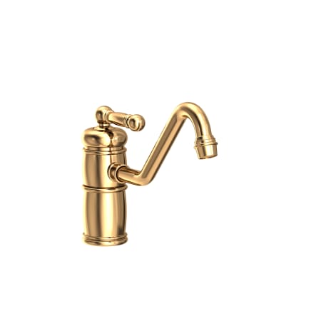 A large image of the Newport Brass 940 Polished Brass Uncoated (Living)
