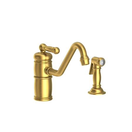 A large image of the Newport Brass 941 Satin Brass (PVD)