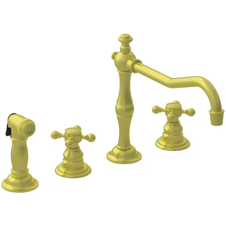 A large image of the Newport Brass 943 Satin Brass (PVD)