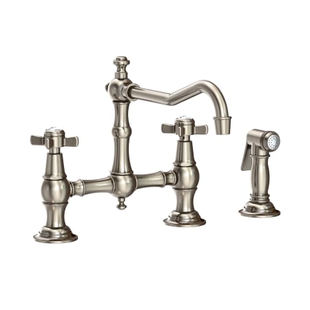 A large image of the Newport Brass 945-1 Antique Nickel
