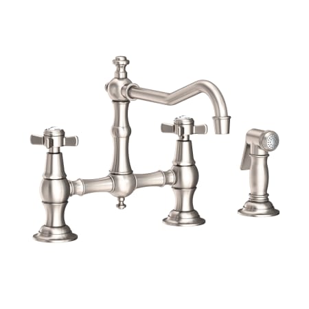 A large image of the Newport Brass 945-1 Satin Nickel