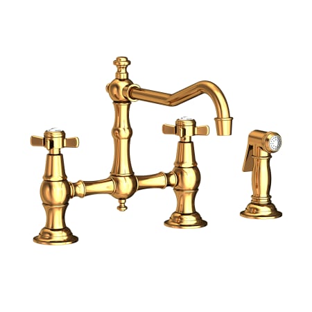 A large image of the Newport Brass 945-1 Polished Gold (PVD)