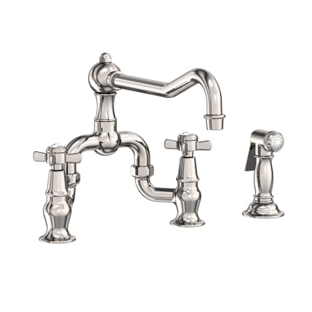A large image of the Newport Brass 9451-1 Polished Nickel