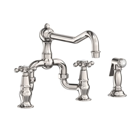 A large image of the Newport Brass 9452-1 Polished Nickel