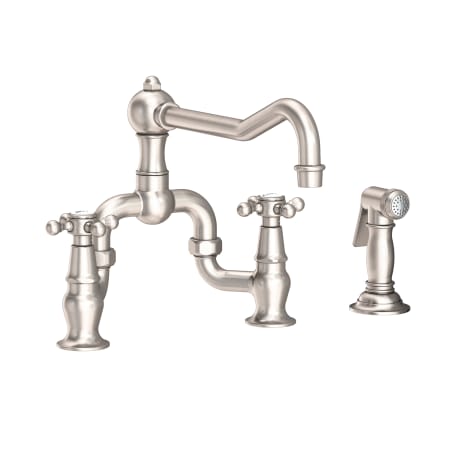 A large image of the Newport Brass 9452-1 Satin Nickel