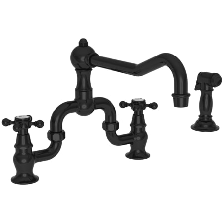 A large image of the Newport Brass 9452-1 Gloss Black