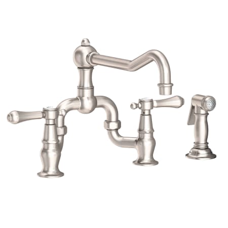 A large image of the Newport Brass 9453-1 Satin Nickel