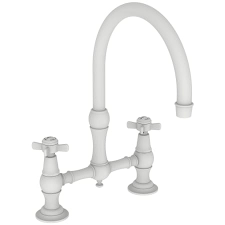 A large image of the Newport Brass 9455 Matte White